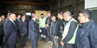 Kars İl Özel İdaresi'nde değerlendirme toplantısı yapıldı