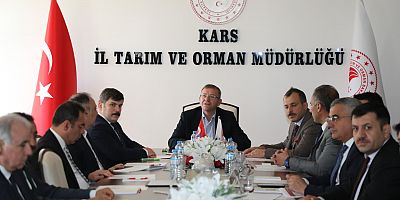 Kars İl Su Kurulu Toplantısı, Vali Ziya Polat Başkanlığında yapıldı