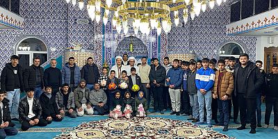 Kars'ın Selim ilçesinde “Enderun” usulü teravih namazı kılındı