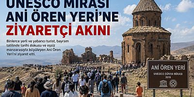 Kars’ın Tarihi İncisi Ani Ören Yeri’nde Bayram Yoğunluğu
