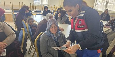 Kars Jandarmadan Aile İçi Şiddet ve Zorla Evlilik Konularında Eğitim Verildi