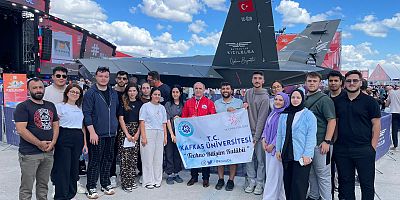 Kars Kafkas Üniversitesi, Teknofest 2025’e katıldı