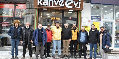 Kars Kahve Evi, gazetecileri unutmadı