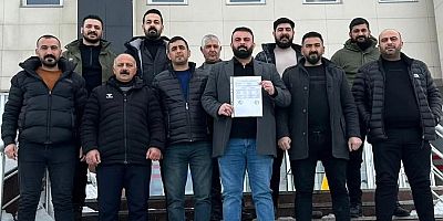 Kars Kahveciler Odası başkanı Onur Yılmaz, Mazbatasını Aldı