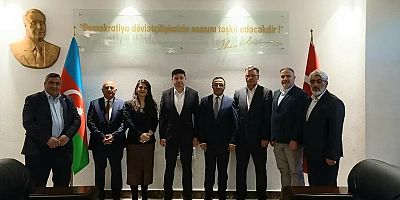 Kars Kent Konseyi'nden Başkonsolos Aliyev’e ziyaret