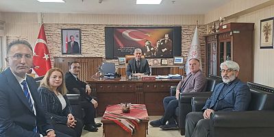 Kars Kent Konseyi'nden Turizm Müdürü Bayram Yığcı'ya, ziyaret 