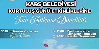 Kars, Kurtuluşunun 105. Yılını Coşkuyla Kutlamaya Hazırlanıyor
