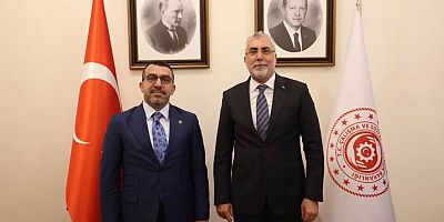 Kars Milletvekili Adem Çalkın’dan Bakan Işıkhan’a Ziyaret