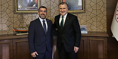 Kars Milletvekili Adem Çalkın, Gençlik ve Spor Bakanı ile görüştü