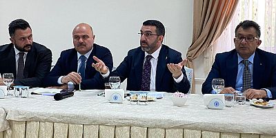 Milletvekili Adem Çalkın, Köy Muhtarlarıyla istişare toplantısı yaptı