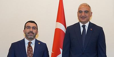 Kars Milletvekili Adem Çalkın, Kültür ve Turizm Bakanı Ersoy'u Ziyaret Etti 