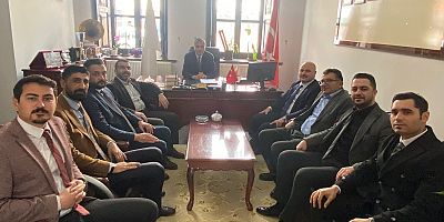 Kars Milletvekili Çalkın'dan, Baro Başkanı Çapkurt'a ziyaret