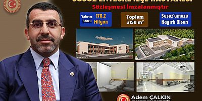 Kars Milletvekili Çalkın'dan Susuz’a Hastane Müjdesi