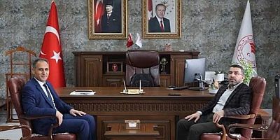 Kars Milletvekili Çalkın'dan Tarım İl Müdürü Aydın'a ziyaret