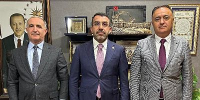 Kars Milletvekili Çalkın, Kafkas Üniversitesi Heyetini TBMM'de ağırladı