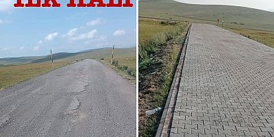 Kars Özel İdaresi’nden Küçük Boğatepe Köyüne Altyapı Hizmeti