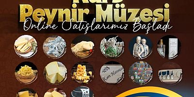 Kars Peynir Müzesi Online Satışlara Başladı