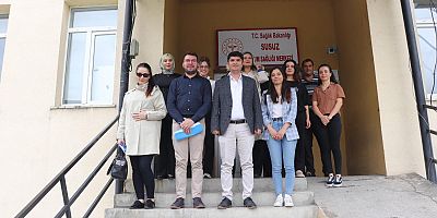 Kars Sağlık Müdürü Aydın’dan İlçe Sağlık Kuruluşlarına Ziyaret