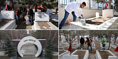 Kars Şehitliği Ramazan Ayına Hazır…