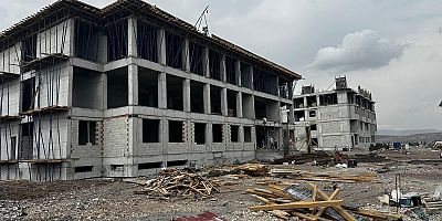 Kars'ta 20 Derslikli GAMP Lisesi ve Atölye İnşaatı Devam Ediyor