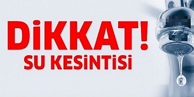 Kars'ta 3 gün Su kesintisi yaşanacak