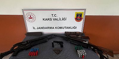 Kars'ta 4 adrese eş zamanlı operasyon düzenlendi