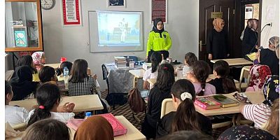 Kars’ta Kur’an Kursu Öğrencilerine Trafik Eğitimi Verildi