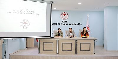 Kars'ta Gıda Kontrol Görevlisi Kursu başladı