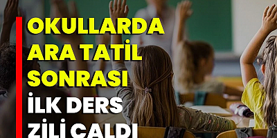 Kars'ta 63 bin 362 öğrenci için  ilk ders zili çaldı