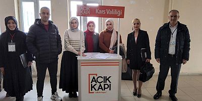 Kars'ta Açık Kapı’dan üniversite öğrencileriyle buluşma ziyaretleri