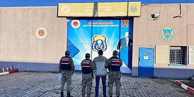 Kars’ta Aranan Şahıs Jandarma Ekiplerince Yakalandı