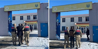 Kars'ta aranması olan 2 şahıs jandarma tarafından yakalandı