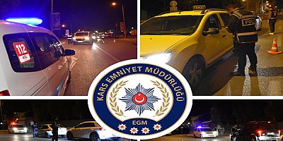 Kars'ta, Asayiş uygulamaları memnuniyet yaratıyor