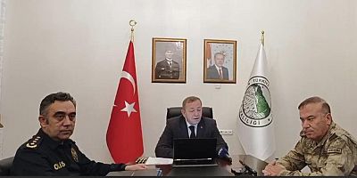 Kars'ta 'Asayiş ve Güvenlik Değerlendirme Toplantısı' yapıldı