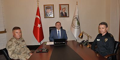 Kars’ta Asayiş ve Güvenlik Toplantısı Yapıldı