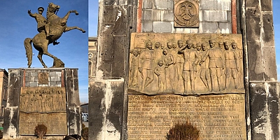 Kars’ta Atatürk Heykeli ilgi bekliyor