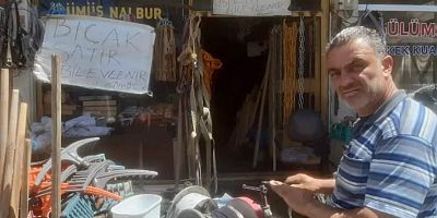 Kars’ta, bıçaklar Kurban Bayramına hazırlanıyor