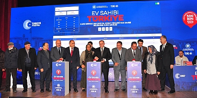 Kars’ta bin 730 Konutun Kuraları Çekildi