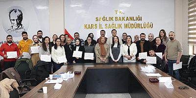 Kars'ta Birinci Basamak Sağlık Hizmetleri Temel Eğitimleri düzenlendi