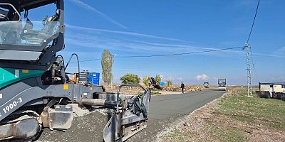 Kars’ta Büyükaküzüm Köyü’nün Beton Yol Projesi Tamamlandı