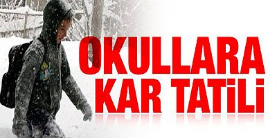 Kars'ta eğitim ve öğretime (1) gün ara verildi