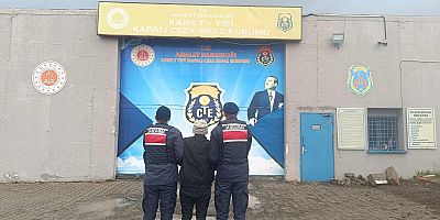 Kars'ta FETÖ üyeliği cezası bulunan şüpheli yakalandı