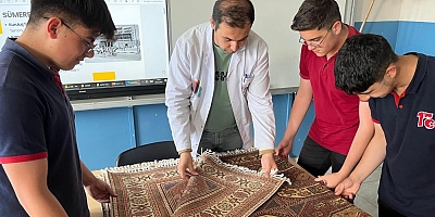 Kars’ta Gençlerden Kültürel Hazineye Can! “Sümerbank Halılarına Genç Dokunuş!”