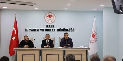 Kars’ta “Genel Tarım Sayımı” Bilgilendirme Toplantısı Düzenlendi