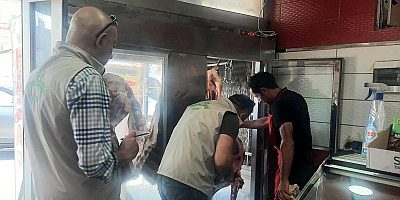Kars'ta Gıda Güvenliği İçin Kasap ve Şarküterilere Sıkı Denetim