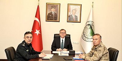 Kars’ta güvenlik toplantısı VKS üzerinden gerçekleştirildi