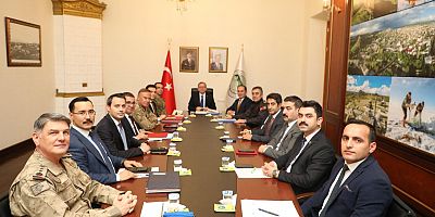 Kars’ta Asayiş ve Sınır Güvenliği Masaya Yatırıldı