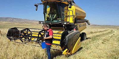 Kars'ta Hasat Sezonu İçin Biçerdöver Kontrolleri Devam Ediyor