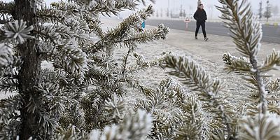 Kars'ta hava sıcaklığı eksi 20 derece olarak ölçüldü