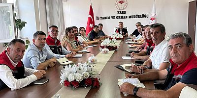 Kars’ta “Hayvan Hastalıklarıyla Mücadele” Toplantısı Gerçekleştirildi